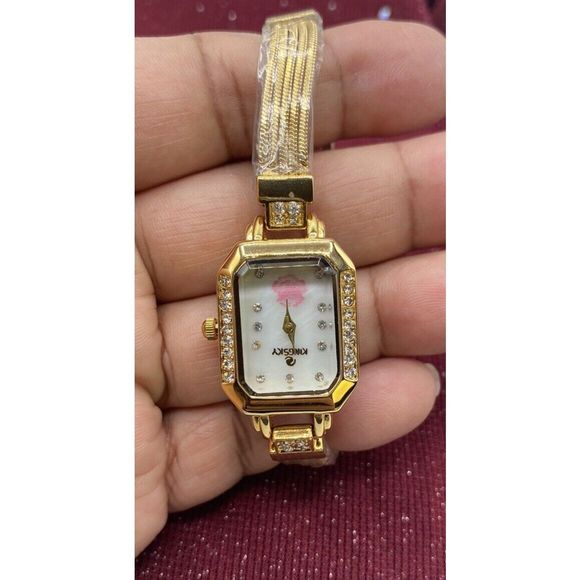 Skingsky Wristwatch Women's Luxury High-Grade Stainless Steel Waterproof Watch - Picture 3 of 6